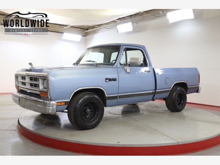 Thumbnail Photo undefined for 1988 Dodge D/W Truck 2WD Regular Cab D-100